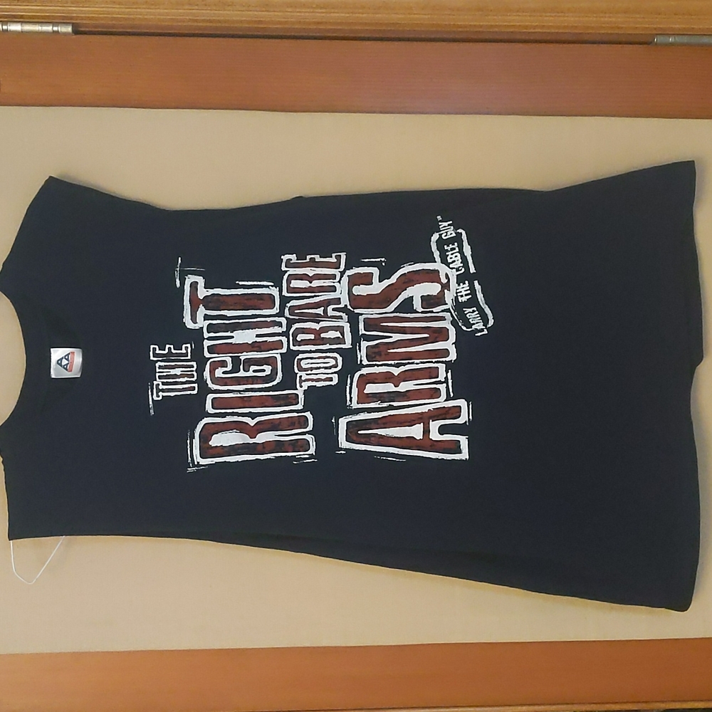 Larry The Cable Guy The Right To Bare Arms Muscle Vintage Shirt Size Large